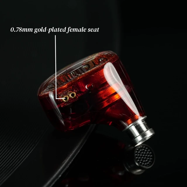 Alt view image 5 of 5 - GYZIISINIE IEM in-Ear Monitor with 10mm Single Dynamic Driver, Wired Gaming Headset with Microphone, Ideal for Musicians, Recording Studios & Sports (3.5mm with Microphone)