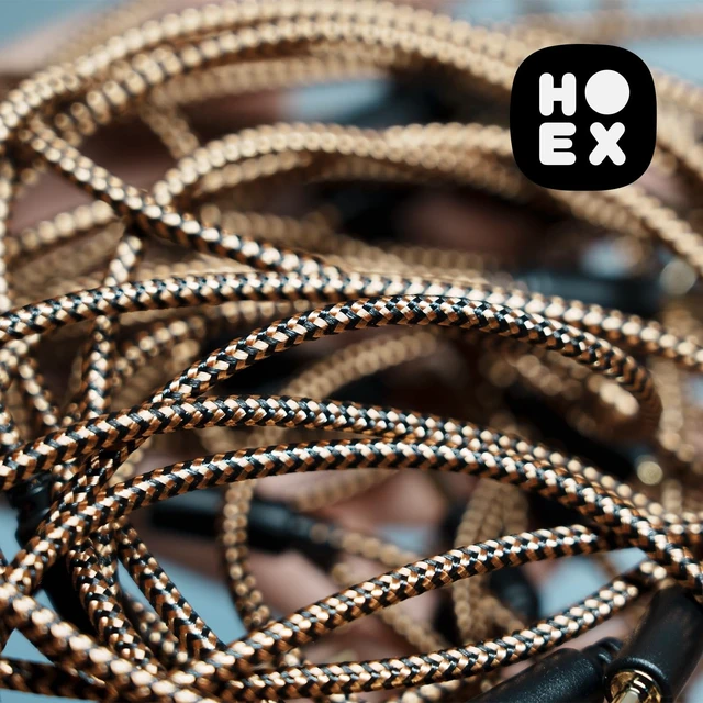 Alt view image 3 of 5 - OTTIMORE Premium Braided Eurorack Patch Cable Pack - Set of 20, 3.5mm 1/8 inch Mono, Gold-Plated Connectors (20cm, 40cm, 60cm, 90cm)