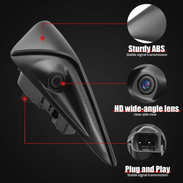 Alt view image 3 of 5 - Front Left Side Fender Camera Compatible with Tesla Model 3/Y 2017-2024