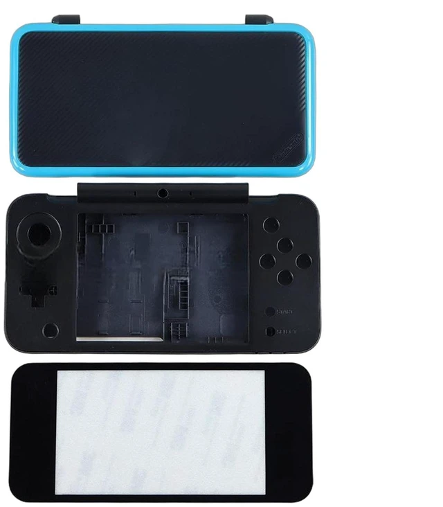 Main image of SPONGL Replacement Housing,Upper Housing Case Backplate Shell 4 Color Replacement,Repair for NS New 2DS XL LL Game Consoles Housing