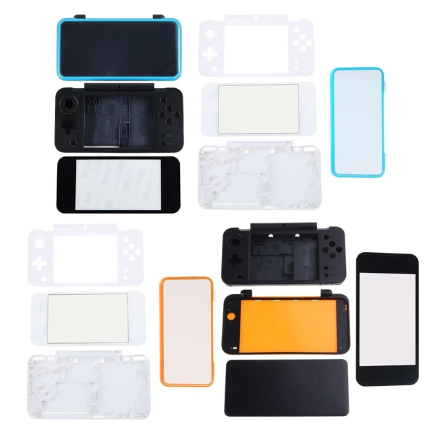 Alt view image 4 of 5 - SPONGL Replacement Housing,Upper Housing Case Backplate Shell 4 Color Replacement,Repair for NS New 2DS XL LL Game Consoles Housing
