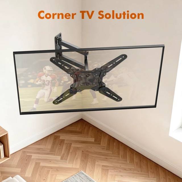 Alt view image 4 of 5 - GRIFEMA Full Motion TV Wall Mount for 26-65 in TVs or Monitor, Swivel Tilt