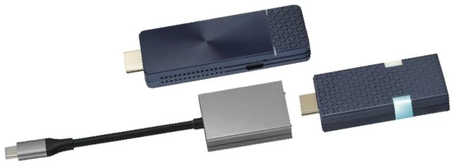 Main image of CastGo QuattroPod Lite II, Wireless Display, 5G Wireless HDMI Extender and Receiver, 4K@30Hz, Support AirPlay, Miracast, Chromecast, Transmitter and Receiver