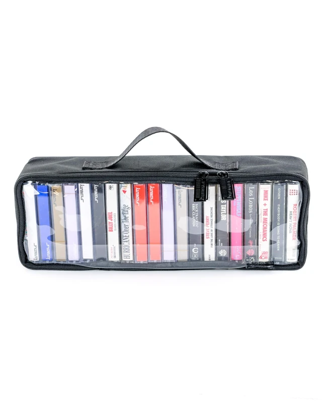 Alt view image 4 of 5 - Fydelity Audio Cassette Tape Carrying Case, Cassette Tape Storage Case 20pc