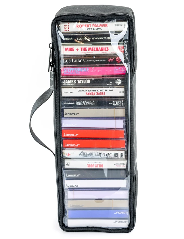 Alt view image 2 of 5 - Fydelity Audio Cassette Tape Carrying Case, Cassette Tape Storage Case 20pc