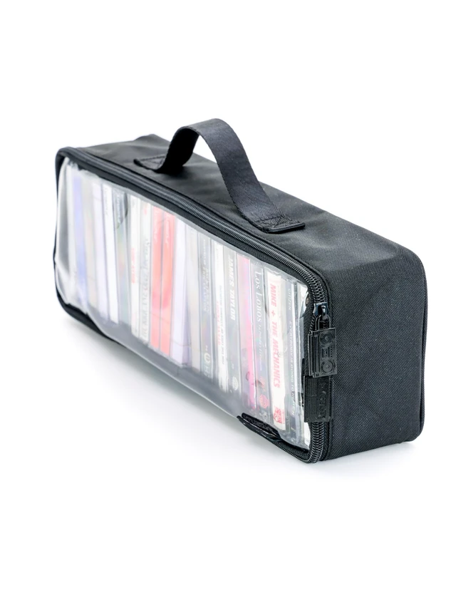 Alt view image 5 of 5 - Fydelity Audio Cassette Tape Carrying Case, Cassette Tape Storage Case 20pc