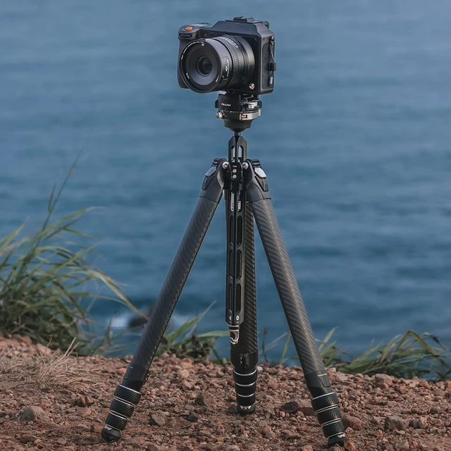 Alt view image 2 of 5 - Falcam TreeRoot F38 Pro Quick Lock Carbon Fiber Tripod with 360 Ball Head