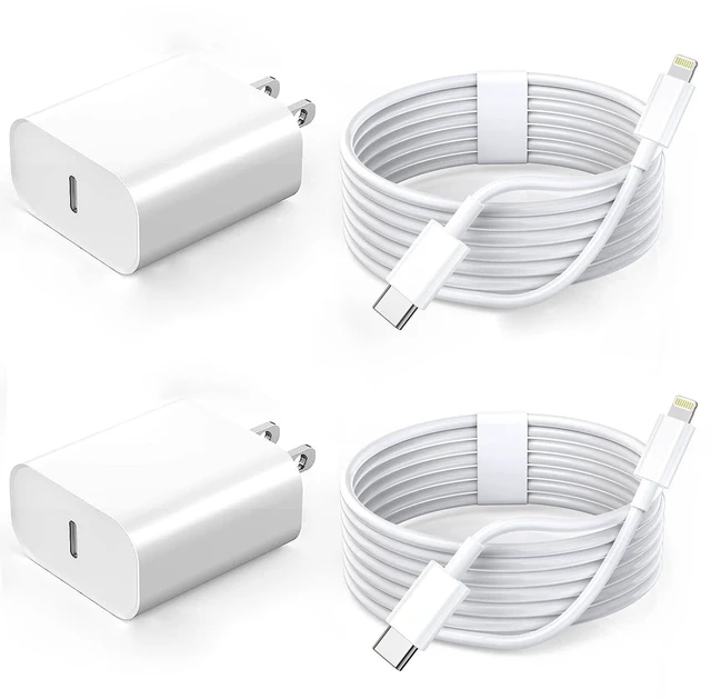 Main image of 10FT Fast Charger iPhone,2Pack,Apple MFi Certified,USB C Phone Fast Charger Apple Charging Travel Plug Charger Block 10Foot Quick Cord Lightning Cable for iPhone 14/13/12/11 Pro Max/XR/XS/SE2022/iPad