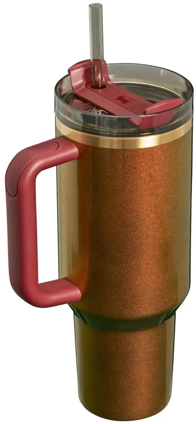 Alt view image 2 of 6 - Stanley 40 oz. Quencher H2.0 FlowState Tumbler - Country Gold