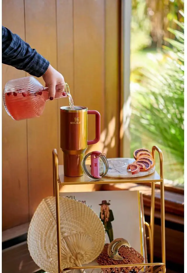 Alt view image 5 of 6 - Stanley 40 oz. Quencher H2.0 FlowState Tumbler - Country Gold