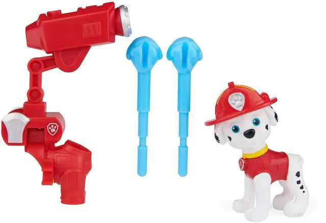 Alt view image 3 of 6 - Paw Patrol - Marshall Collectible Action Figure with Backpack Clip and 2 Projectiles, Toys for Kids Ages 3 and Up, Color (Spin Master 6060757)