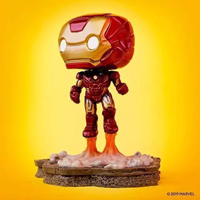 Alt view image 2 of 3 - Funko Pop! Deluxe, Marvel: Avengers Assemble Series - Iron Man, Amazon Exclusive, Figure 1 of 6