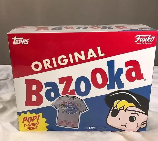 Main image of Funko Bazooka Joe T-Shirt - Grey Size Small
