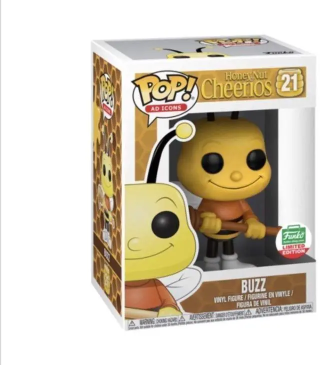 Alt view image 2 of 2 - Funko POP! Ad Icons Honey Nut Cheerios Buzz The Bee Bundle