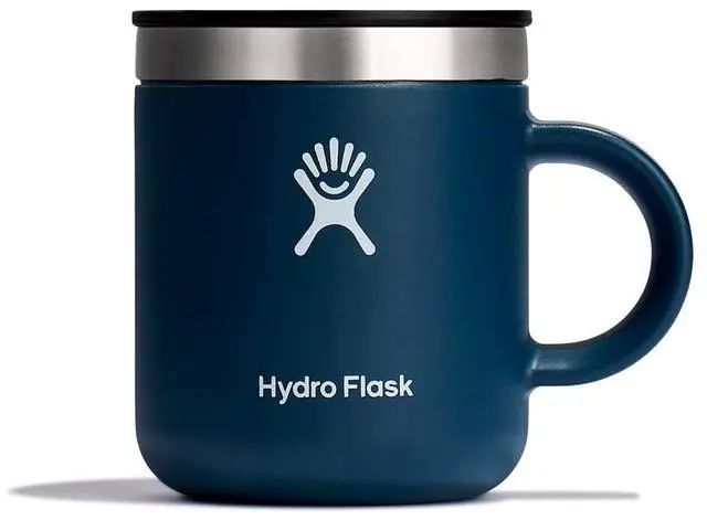 Main image of Hydro Flask Stainless Steel Mug - Insulated Travel Portable Coffee Tumbler with Handle, 6 fl oz