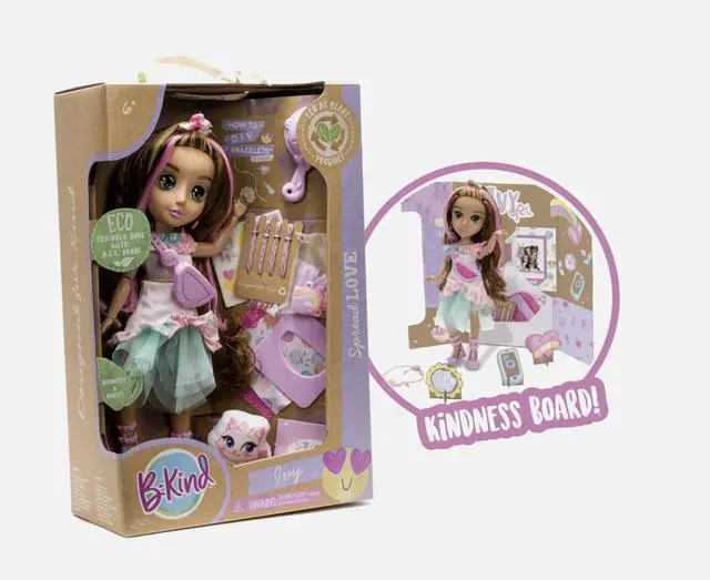 Alt view image 2 of 3 - BeKind: Ivy Eco-Friendly Fashion Doll with DIY Play, Age 6+