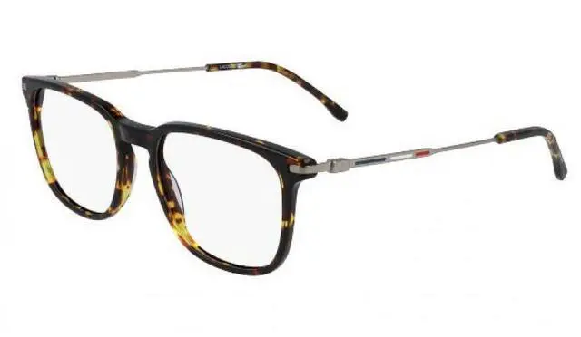 Alt view image 2 of 2 - LACOSTE-L2603ND 220 Rectangle Eyeglasses Tokyo Havana