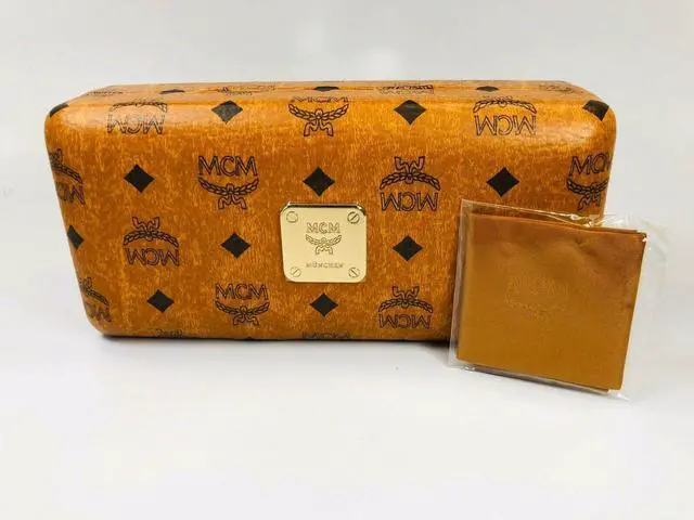 Alt view image 3 of 3 - MCM-2700 318 Rectangle Eyeglasses Khaki Horn
