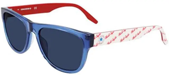 Alt view image 3 of 4 - CONVERSE-CV500S ALL STAR 430 Rectangle Sunglasses Crystal Rush Blue Dark Blue Solid