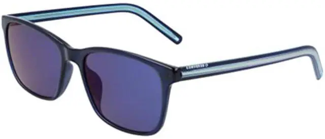 Alt view image 3 of 4 - CONVERSE-CV506S CHUCK 411 Rectangle Sunglasses Crystal Obsidian Blue Solid