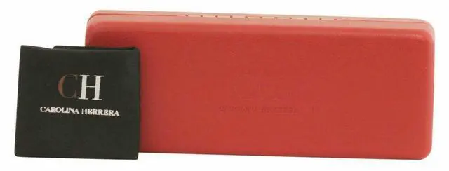 Alt view image 3 of 3 - CAROLINA HERRERA-VHE820K 09FD Square Eyeglasses Burgundy