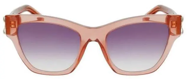 Alt view image 3 of 5 - SALVATORE FERRAGAMO-SF1010S 643 Cateye Sunglasses Antique Rose Gray Blue Gradient