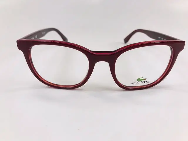 Alt view image 9 of 13 - Lacoste Women's Eyeglasses L2809 615 Red Plastic 50 19 140