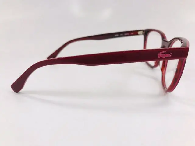 Alt view image 12 of 13 - Lacoste Women's Eyeglasses L2809 615 Red Plastic 50 19 140