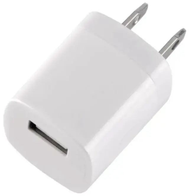 Alt view image 3 of 5 - Qixxronics USB Wall Charger Cube, 1A/5V USB Adapter Block, USB Adapter Power Plug Charging Base Replacement for iPhone 14/13/11/12 XS/XS Max/X/8/7/6, Galaxy S9/S8/S8 Plus, Moto, Kindle, LG 4 Packs