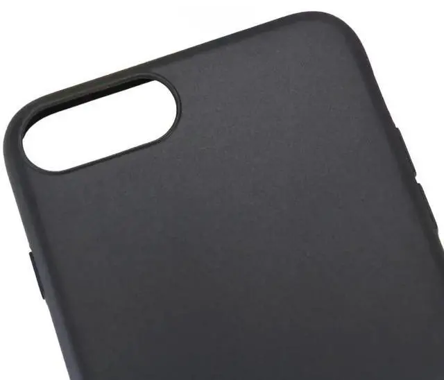 Alt view image 4 of 5 - Qixxronics for iPhone SE2 / iPhone SE3 Silicone Case Black Shockproof Slim Design Phone Case Cover