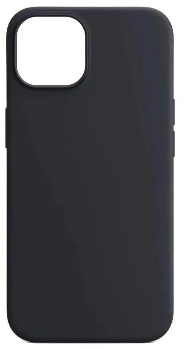 Alt view image 5 of 5 - Qixxronics for iPhone 13 Mini Silicone Case Black Shockproof Slim Design Phone Case Cover