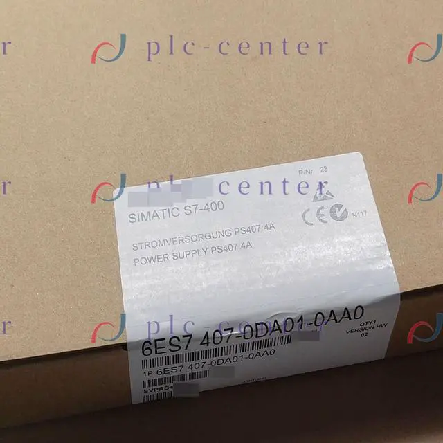 Alt view image 4 of 4 - 6ES7407-0DA01-0AA0 1piece Power Supply 6ES7 407-0DA01-0AA0 New in Box