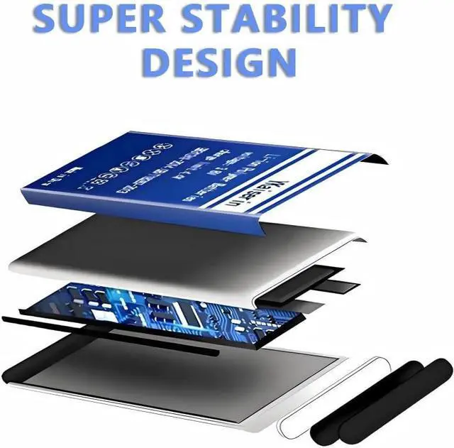 Alt view image 2 of 7 - 6000mAh Super Capacity Laptop Battery Compatible for Teclast F7S 34160201P Long-Lasting F7s (with Frame,7 Cables),with Full Tool Kits