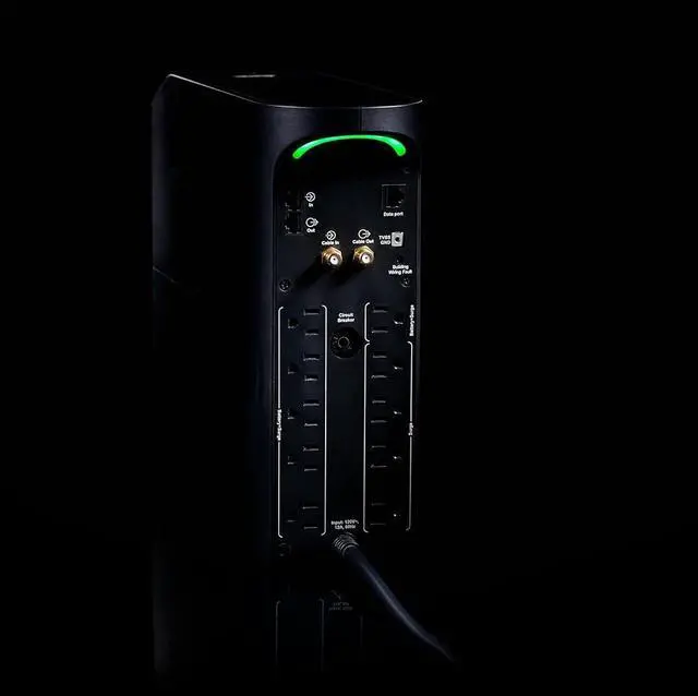 Alt view image 4 of 7 - APC Back-UPS Pro Gaming UPS, 1500VA Sinewave Battery Backup, USB-C Charging & AVR, BGM1500B-US