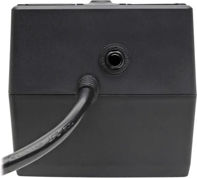 Alt view image 3 of 5 - Tripp Lite 550VA UPS Battery Backup Uninterruptible Power Supply Surge Protector, 10 Outlets, Dataline Protection, USB Monitoring, Home & Office, 3-Year Warranty & $100,000 Insurance (INTERNET550U)