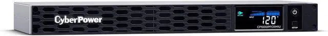 Main image of CyberPower CP500PFCRM1U PFC Sinewave UPS Battery Backup and Surge Protector, 500VA/300W, 6 Outlets, AVR, 1U Rackmount; UL Certified