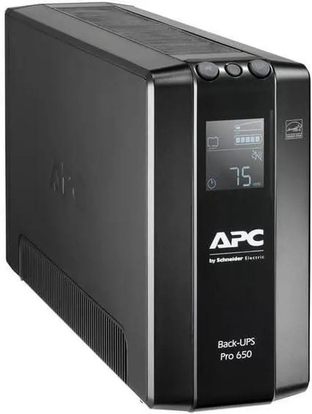 Main image of APC by Schneider Electric Back UPS Pro - BR650MI - UPS 650VA (6 IEC Outlets, LCD Interface, 1GB Dataline Protection)