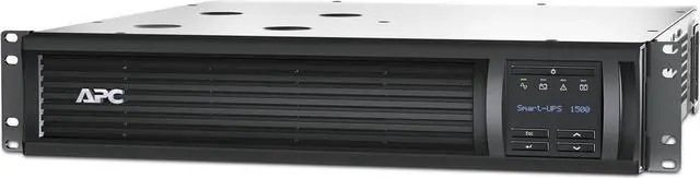 Main image of APC Smart-UPS, SMT1500RM2UC 2U Rack Back-UPS, 1440 VA Backup Battery Power Supply, 6 x NEMA 5-15R, SmartConnect Port, SmartSlot, AVR, LCD Screen Bundled with 16GB USB Storage