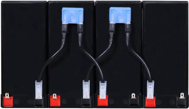 Alt view image 2 of 6 - Mighty Max Battery RBC8 UPS Complete Replacement Battery Kit for APC UPS SU1400RMBX135