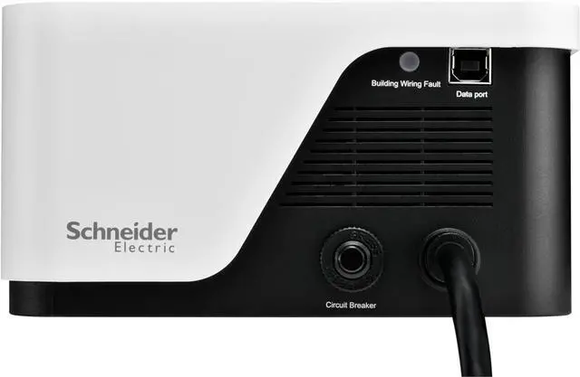 Alt view image 3 of 7 - APC UPS Battery Backup, 900VA 6 Outlets & 500VA 4 Outlets, Type C USB Charging, Back-UPS Series