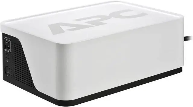 Alt view image 2 of 7 - APC UPS Battery Backup, 700VA UPS with 4 Backup Battery Outlets, Type C USB Charging, BE700G3 Back-UPS & UPS Battery Backup Surge Protector, 425VA Backup Battery Power Supply, BE425M, Black