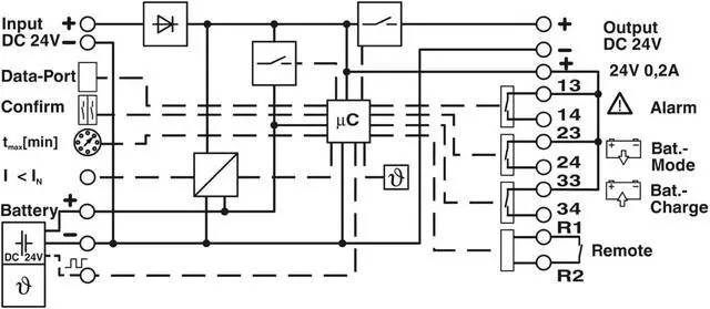 Alt view image 2 of 6 - Quint-UPS/ 24DC/ 24DC/20 - Uninterruptible Power Supply 2320238, 1PCS
