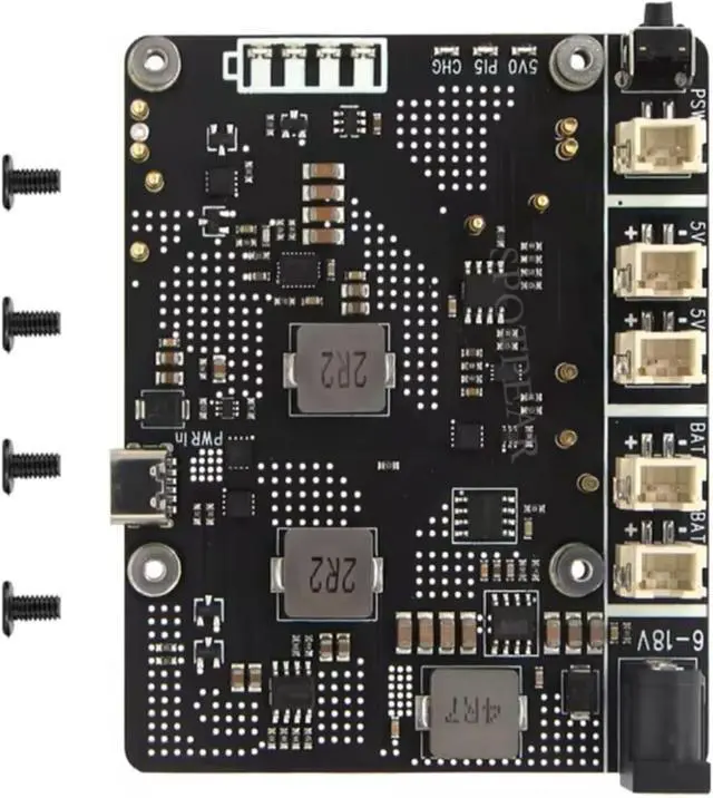 Alt view image 6 of 7 - X1203 Uninterrupted Backup Power Supply Expansion Module Uninterrupted Power Manager for Mainboard with