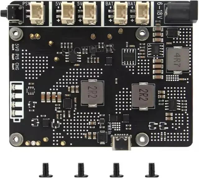 Alt view image 7 of 7 - X1203 Uninterrupted Backup Power Supply Expansion Module Uninterrupted Power Manager for Mainboard with