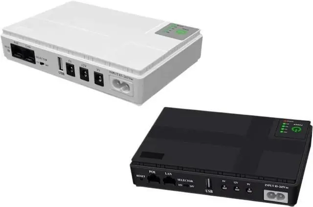 Main image of DC UPS Backup Power Supply DC1036P 5V/9V/12V Mini UPS Backup Uninterruptible Power Supply for Router Optical Cat Mobile Device Electroplating DIY etc DC Power Supply(36W Black)