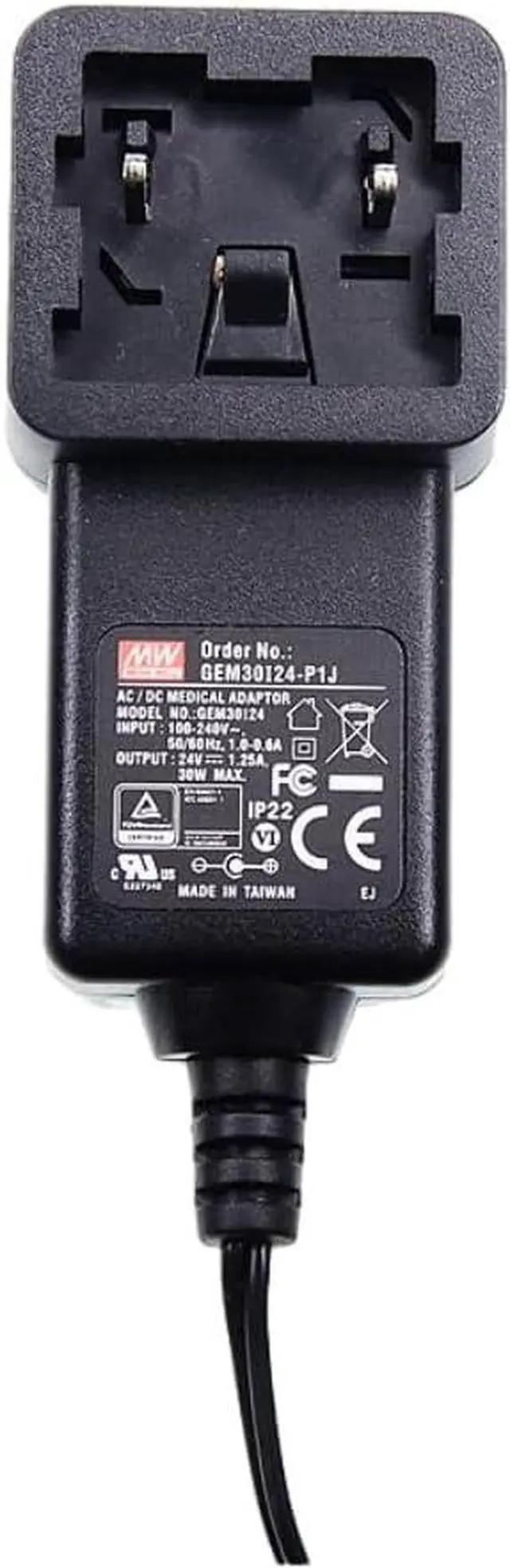 Main image of Mean Well GEM Power Supply Adapter, GEM30I48-P1J 30W 0.625A