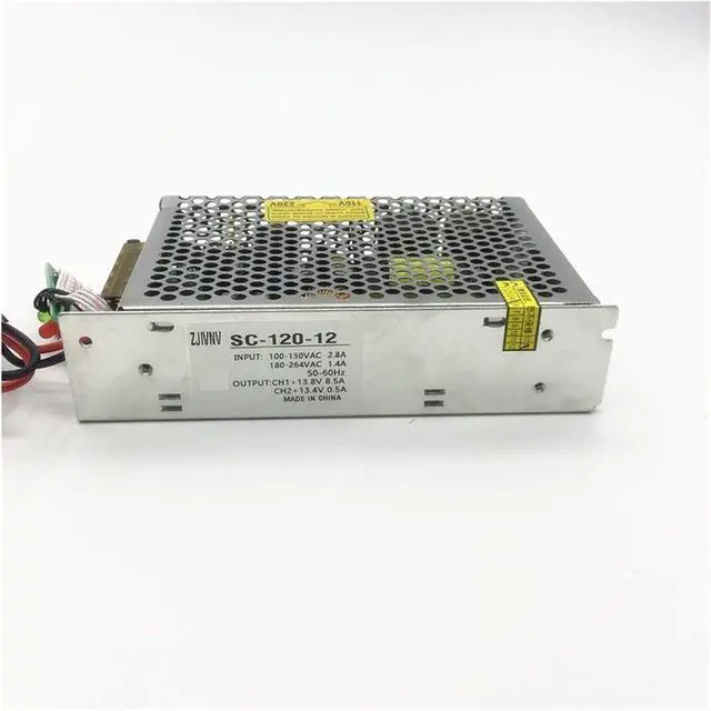 Alt view image 4 of 6 - Universal Switching Power Supply, Ups Switching Power Supply 120w 12v 24V with UPS/Charge Function DC Battery Charger Current Stabilizer(SC-120W-12V), Silver