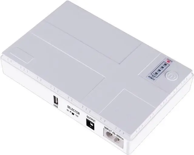 Main image of Mini UPS Battery Backup Uninterruptible Power Supply Output Power 5V/9V/12V G8TB