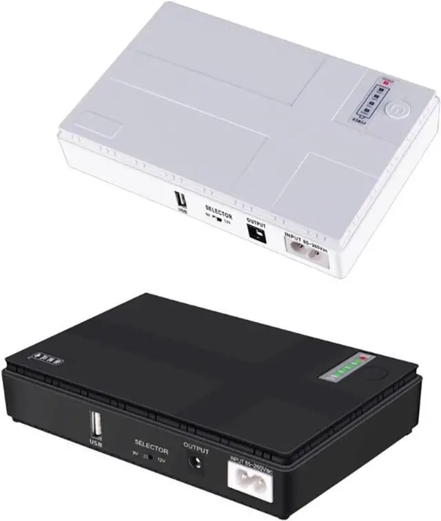 Alt view image 2 of 4 - Mini UPS Battery Backup Uninterruptible Power Supply Output Power 5V/9V/12V G8TB