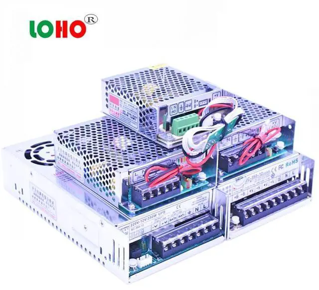 Alt view image 3 of 7 - Uninterruptible Charger Switch Power Supply SC-60W 120W 180W 350W 600W UPS Adapter 110V/220V AC to DC 13.8V 27.6V Battery Charging Converter Power Supply (SC-350-24V(UPS))
